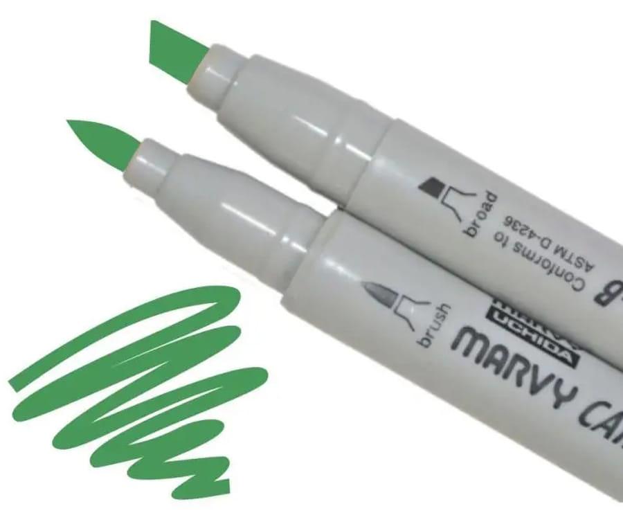 Маркер двосторонній Marvy 1900B-S_зелений