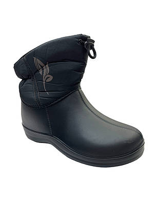 Чоботи жіночі гумові Gipanis чорні (335/1)