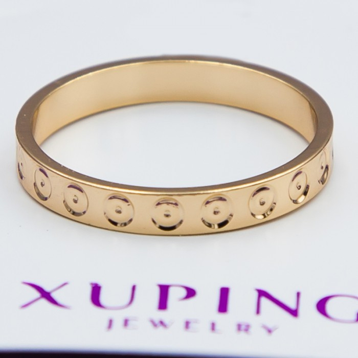 Кільце Xuping No267 з цікавим візерунком.