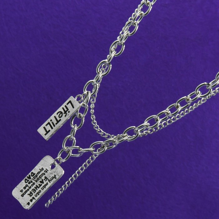 Підвіска No288 45 + 46 см "LifeTilt" у кольорі під срібло б'ютерія Харків.