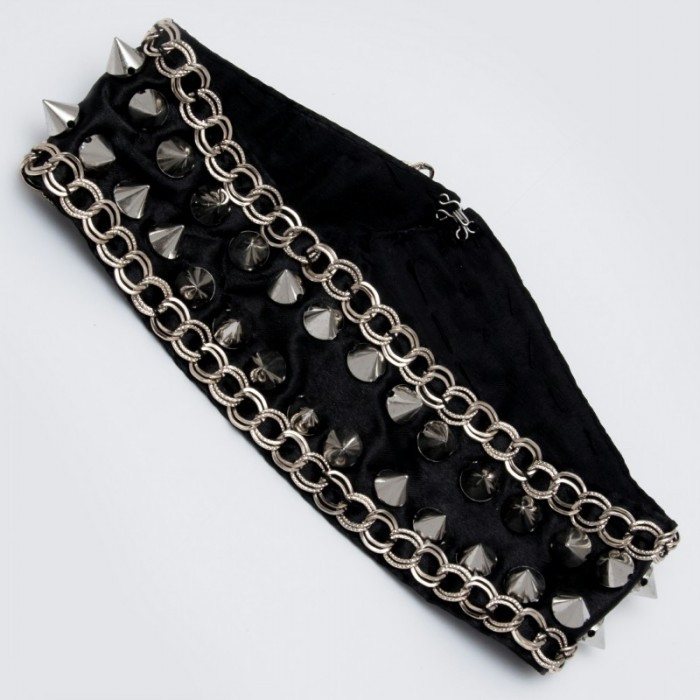 Підвіска-комір No 794 чорна з ланцюжком.