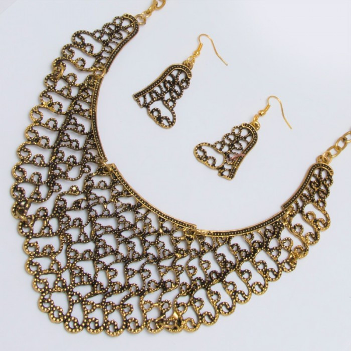 Підвіска No 807 ажурна із сережками.