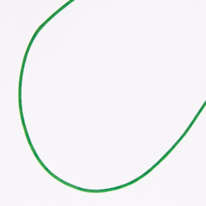 Підвіска No1374 шнурок 50 см, зеленого кольору.