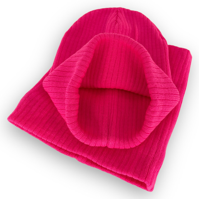 Детский комплект - шапка и шарф для девочки