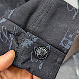 Чоловічий спортивний костюм на змійці Loro Piana CK7550 чорний M, XXL, фото 9