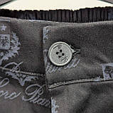 Чоловічий спортивний костюм на змійці Loro Piana CK7550 чорний M, XXL, фото 7