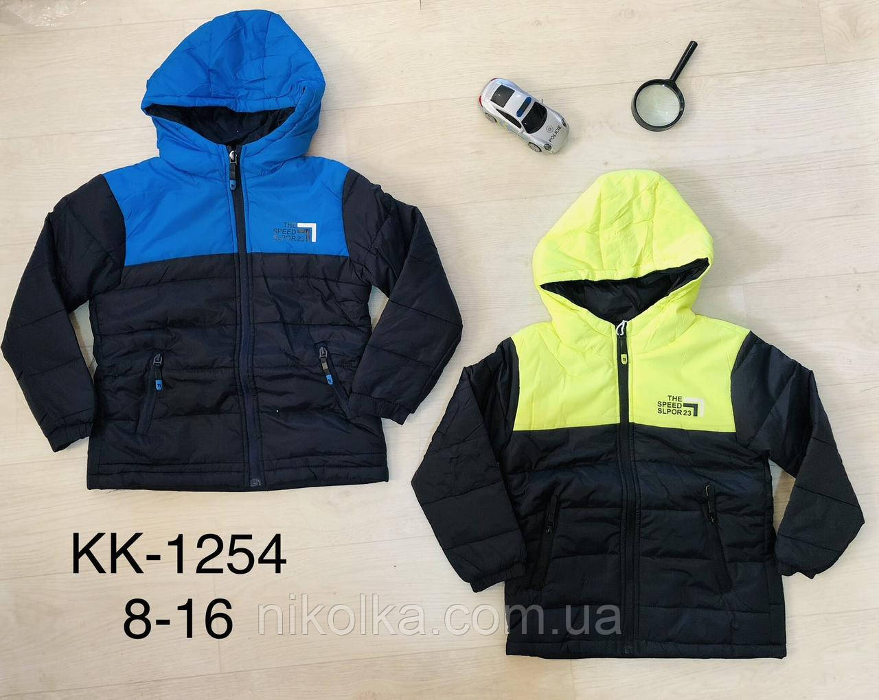 Куртки для хлопчиків гуртом, S&D, 8-16 років, арт. KK-1254