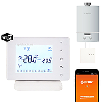 Бездротовий терморегулятор для газового котла Beok BOT306RF WIFI