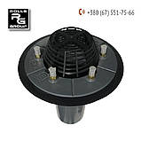 Дахова лійка DN150, діаметр 160мм, з затискним фланцем, уловлювач листя, SitaMulti, фото 5