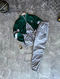 Чоловічий спортивний костюм Adidas M2098 сірий XXL, фото 6
