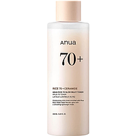 Молочний тонер для сяйва шкіри з рисом Anua Rice 70 Glow Milky Toner 250 мл