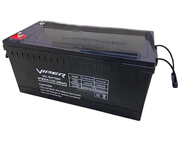 Гелева акумуляторна батарея 200А/год 12В Viper 6FM200 для ДБЖ 2025рік