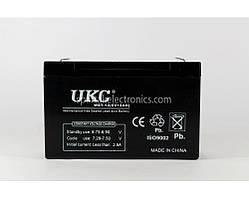 Акумулятор BATTERY 6 V 12 A UKC ART 2710 для торгового обладнання та іграшок