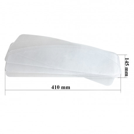 Захисне скло поліcarbonate для піскоструйного шолома маска 410145 мм BF