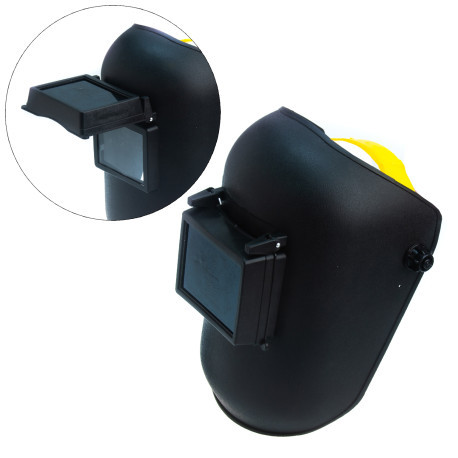 Маска зварювальника відкидне ( євро-скло DIN 90/110 мм ) BF