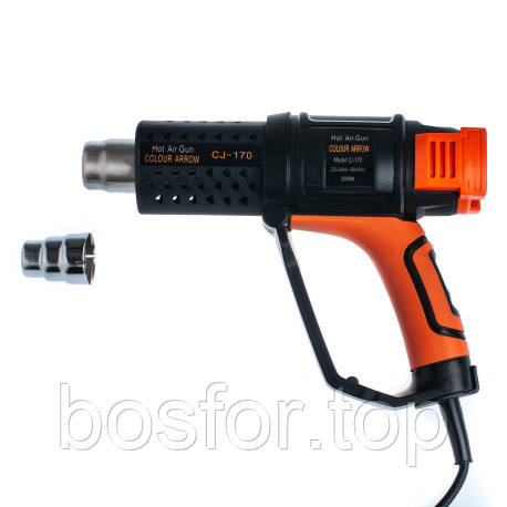 Будівельний фен CJ-170 220/240V 2000W BF, фото 1