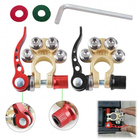 Швидкознімні клеми для акумуляторних батарей Мідні BF