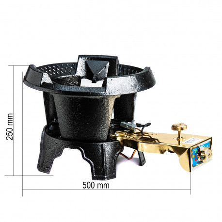 Чавунна газова плита з п'єзопідпалом ATLAS 35 кВт з п'єзопідпалом BF