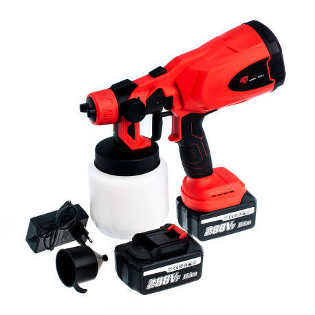 Акумуляторний фарбопульт TIANHU TOOLS 2 АКБ BF, фото 1