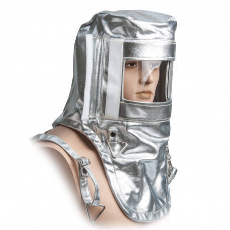 Шолом алюмінієвий вогнестійкий зварника металурга DID BF, фото 1