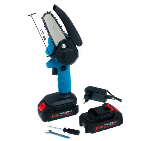 Пила акумуляторна 2500 МА/год, 21 В, 11 см на 2 акумулятори, у кейсі BF