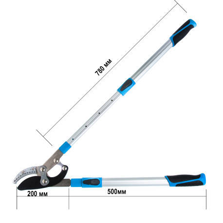 Гілкоріз професійний, ручка телескопічна 700-980 мм BF, фото 1