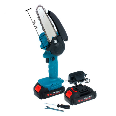 Пила акумуляторна 2500 МА/год, 21 В, 16 см на 2 акумулятори, у кейсі BF