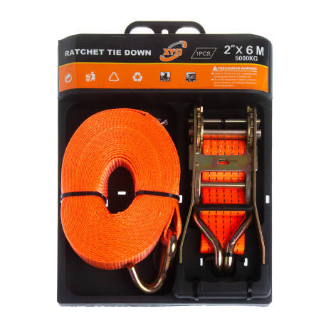 Стяжний ремінь XYSJ з натяжним пристроєм 6 М х 5 ТОНН BF, фото 1