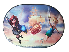 Миюча дитяча серветка-підкладка для захисту столу при ліпленні, малюванні, Фея дінь-Дзінь 28см*40см