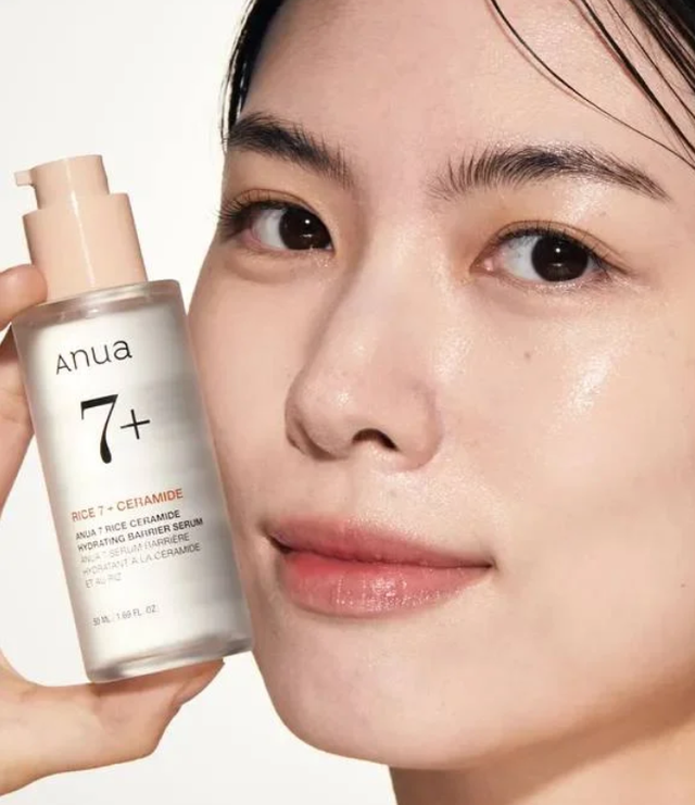 Сироватка для сяйва шкіри з рисом Anua Rice 7 Ceramide Hydrating Barrier Serum
