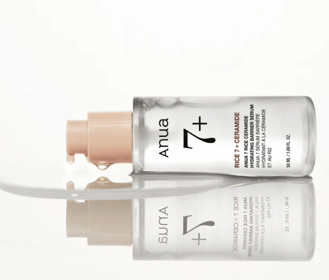 Сироватка для сяйва шкіри з рисом Anua Rice 7 Ceramide Hydrating Barrier Serum