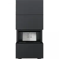 Камін Kratki NBC 7 в обудові HOME EASY BOX стальний - чорний, фото 4