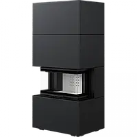 Камін Kratki NBC 7 в обудові HOME EASY BOX стальний - чорний, фото 3