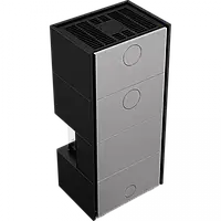 Камін Kratki NBC 7 в обудові HOME EASY BOX стальний - чорний, фото 5