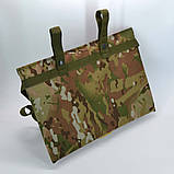 Тактичний каремат для сидіння в камуфляжі мультікам, фото 4