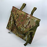 Тактичний каремат для сидіння в камуфляжі мультікам, фото 3