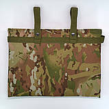 Тактичний каремат для сидіння в камуфляжі мультікам, фото 2