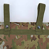 Тактичний каремат для сидіння в камуфляжі мультікам, фото 7