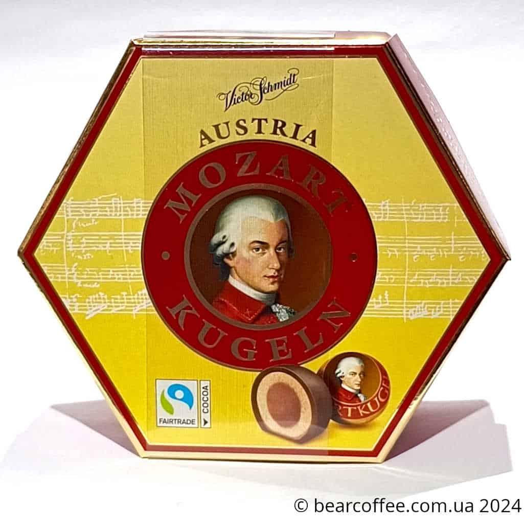Mozart kugeln Австрійські шоколадні цукерки моцарт 297 г