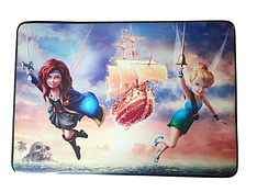 Миюча дитяча серветка-підкладка для захисту столу при ліпленні, малюванні, Фея дінь-Дзінь 28см*40см