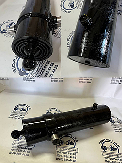 Гідроциліндр 1НТС-10 причепа 4-штоковий (шар-цапфи, бугелю). ГЦ 111.02.018