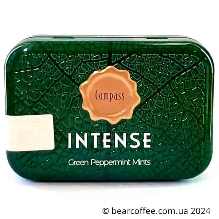 Льодяники Compass Intense Peppermint Mints 12 шт по 20g мятні безцурку Німеччина