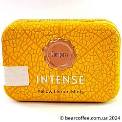 Льодяники Compass Intense Yellow Lemon Mints з смаком лимону 12шт по 20g без цукру Німеччина