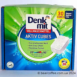 Denkmit Vollwaschmittel-Cubes кубики для прання 30 шт