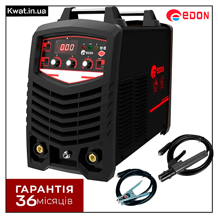 Зварювальний інвертор Edon KW MMA-400 Зварювальний струм 20 - 400 А Діаметр електрода 1.6 - 6.0 мм, фото 1