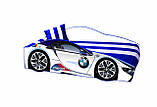 Ліжко-машинка 70*150 Эліт ELIT E-1 BMW Білий, фото 3
