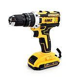 Шуруповерт DeWALT DCD791 24V 6Ah KIT-8-1 з набором інструментів МУЛЬТИТУЛС, Шуруповерт деволт, потужний, фото 3