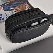 Сумка органайзер для аксесуарів антизлодій WIWU Salem Anti-Theft Pouch (чорний), фото 6