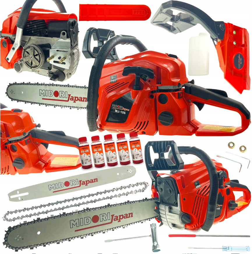 Бензопила MIDORI JAPAN MJ-106, 3,9 л.с., 49 куб.см (ID#2354780420 ...