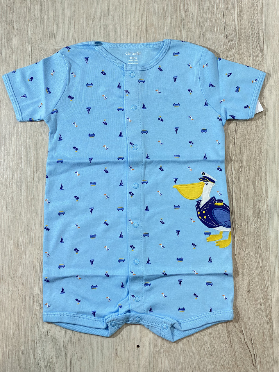 Пісочник для хлопчика Carters 118H914 18 міс 78-83 см Блакитний